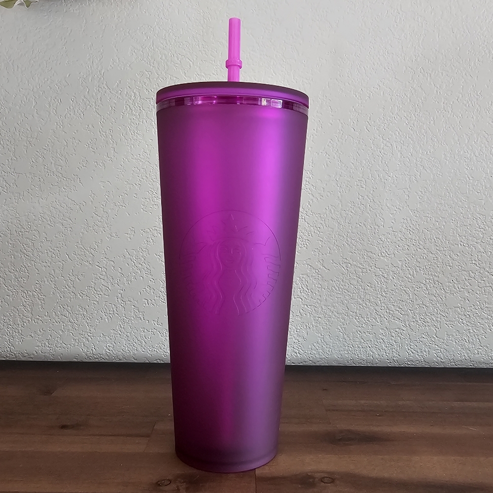 NWT Venti Starbucks Soft Touch Purple